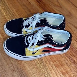 Fire vans women’s 7.5 lightly worn